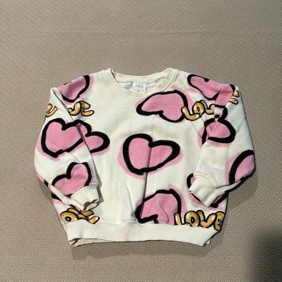 Zara Girl’s Sweatshirt - Picture 1 of 10